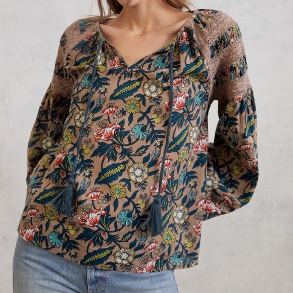 Anthropologie Lenora lace blouse - Picture 5 of 11